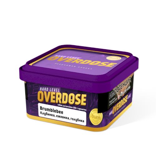 Overdose 200гр Brumblebee (Клубника, ежевика, голубика)