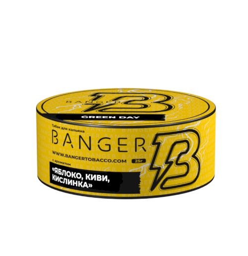 Banger 25 Green day (Яблоко и киви)