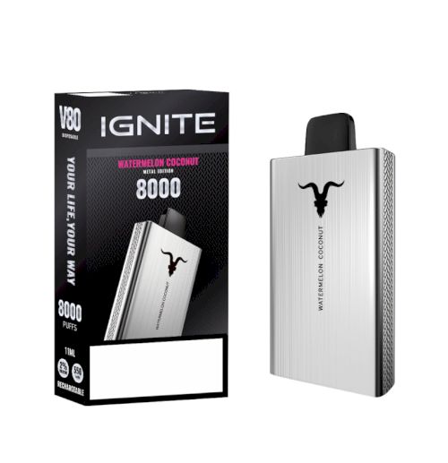 IGNITE V80 8000 Peach Raspberry (Персик малина)