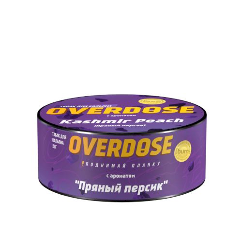 Overdose 25гр Kashimir Peach (Пряный персик)