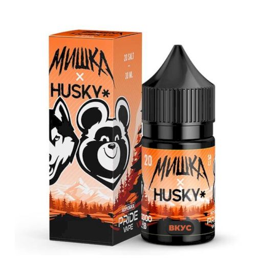 Жидкость Мишка&Husky 30мл 20мг легкий (Манго, облепиха)
